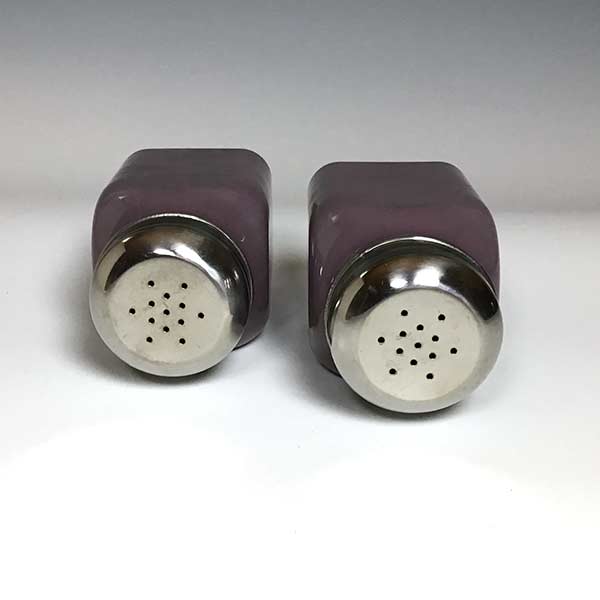 Salt and Pepper Set Monogram in Eggplant - Image 3
